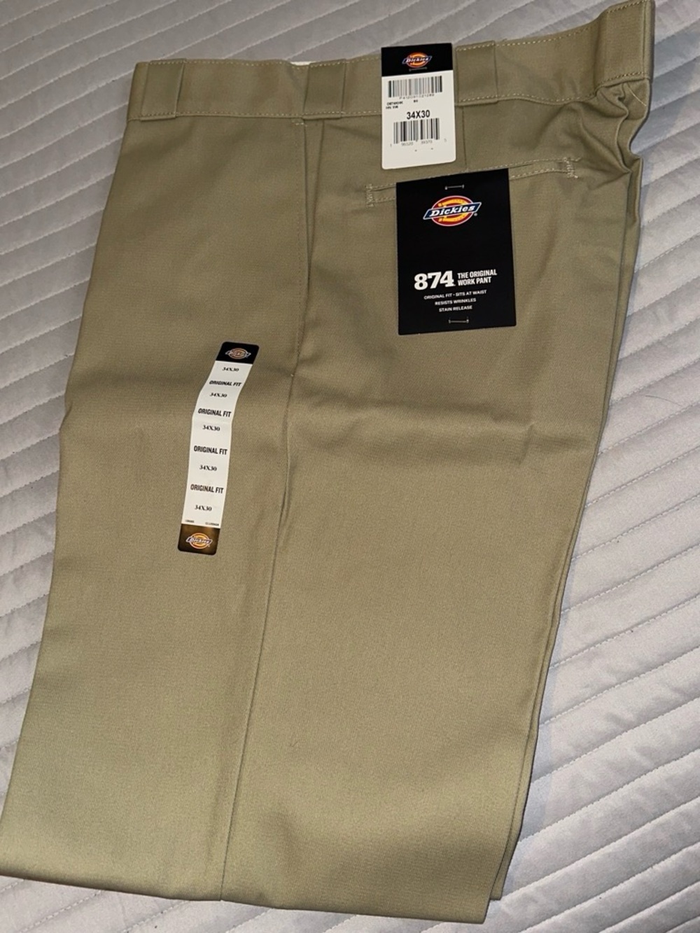 Dickies 874 Original Fit Work Pants in Khaki